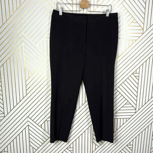 St. John Brown Cropped‎ Ankle Dress Pants Trousers Size US 10